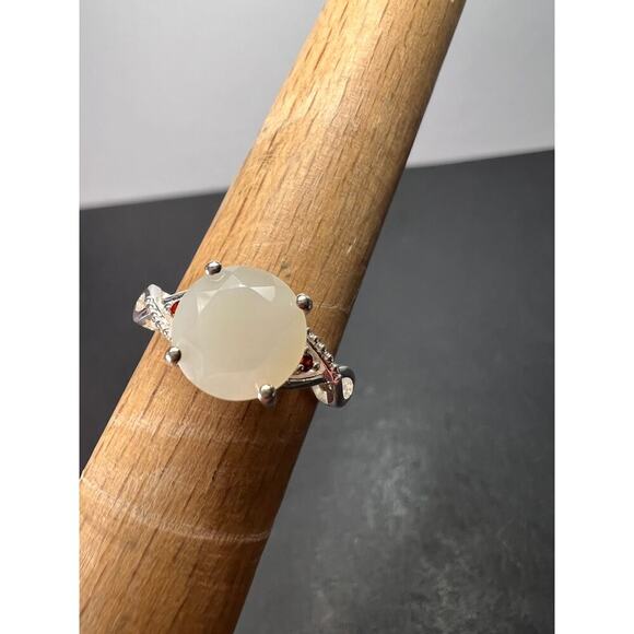 NEW Silver moonstone ring in sterling silver size 6 - Picture 8 of 11